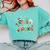 Teacher Read More Books Christmas Reading Bookworm Librarian Comfort Colors Sweatshirt Butter
