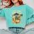 Tired Moms Book Club Cozy Night Coffee Reading Cat Comfort Colors Sweatshirt Butter