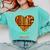 History Education Is Freedom Books Black History Heart Comfort Colors Sweatshirt Butter