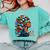 History Education Is Freedom Books Teacher Women Girls Comfort Colors Sweatshirt Butter