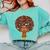 History Month Afro Book Lover Women Girls Librarian Comfort Colors Sweatshirt Butter