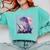 Trex Reading Book Dinosaur Comfort Colors Sweatshirt Butter