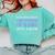 Never Underestimate Girl With A Book Women Inspiration Quote Comfort Colors Sweatshirt Butter