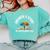 Unearth a Story 2026 Summer Reading Program Tree Book Comfort Colors Sweatshirt Butter