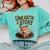Unearth A Story Fox Reads a Book Comfort Colors Sweatshirt Butter