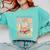 Valentine All Booked For Valentines Book Lovers Teacher Kids Comfort Colors Sweatshirt Butter