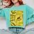 Varsity-Gold Yellow Comic Book University Varsity-Gold Comfort Colors Sweatshirt Butter