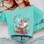 Watercolor Butterfly Fairy Read Book Library Fantasy Novel Comfort Colors Sweatshirt Butter