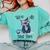 We'Re All Mad Here Cheshire Cat Alice Wonderland Book Kids Comfort Colors Sweatshirt Butter