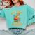 Wild About Reading Cute Leopard Teacher Kids Book Lover Comfort Colors Sweatshirt Butter