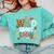 Wild About Reading Zoo Animals Books Reader Lover Comfort Colors Sweatshirt Butter