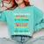 I Will Read Book On Boat Words For Kids Comfort Colors Sweatshirt Butter