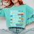 I Will Read Books On A Boat & Everywhere Reading Kids Book Comfort Colors Sweatshirt Butter