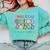 I Will Read Books Everywhere Across America Child Readers Comfort Colors Sweatshirt Butter