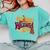 In My Wizard Era Groovy Bookish Fantasy Reader Book Lover Comfort Colors Sweatshirt Butter