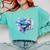 Women's Frutiger Aero Y2K Fish Comfort Colors Sweatshirt Butter Women's Frutiger Aero Y2K Fish Comfort Colors Sweatshirt Butter