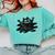 Yk2 Grunge Scary Cat With Tail Tomboy 90s Nostalgia Indie Comfort Colors Sweatshirt Butter