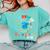 2018 Kindergarten Graduation Graduate Boys Girls Shirt Comfort Colors Sweatshirt Chalky Mint