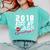2018 Kiss My Class Goodbye Graduation Comfort Colors Sweatshirt Chalky Mint