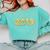 2019 Gold Confetti Graduation T Shirt High School College Comfort Colors Sweatshirt Chalky Mint