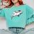 2019 Graduation Shark T Shirt High School College Grad Comfort Colors Sweatshirt Chalky Mint