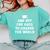 2019 Inspirational Graduation For Her Comfort Colors Sweatshirt Chalky Mint