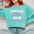 2019 Mom Graduation Comfort Colors Sweatshirt Chalky Mint