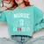 2019 Nurse RN Graduation Comfort Colors Sweatshirt Chalky Mint