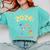 2024 Year Of The Introvert New Year Adventures Comfort Colors Sweatshirt Chalky Mint