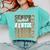 2026 Football Senior Auntie Graduation Matching Family Comfort Colors Sweatshirt Chalky Mint