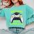 3rd Grade Level Complete Gamer Class Of 2026 Graduation Comfort Colors Sweatshirt Chalky Mint