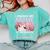 5th Grade Graduation Anime 2025 Graduate Elementary Girls Comfort Colors Sweatshirt Chalky Mint