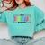 8th Eighth Grade Graduation 2025 Graduate Last Day Of School Comfort Colors Sweatshirt Chalky Mint