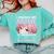 8th Grade Graduation Anime 2024 Graduate Middle School Girls Comfort Colors Sweatshirt Chalky Mint