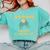 9th Grade Graduate Boys Girls Gamer Ninth Grade Graduation Comfort Colors Sweatshirt Chalky Mint