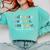 Advocate Support Empower Cute Social Worker Graduation MSW Comfort Colors Sweatshirt Chalky Mint