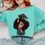 African Woman Educated Graduation 2019 Proud Comfort Colors Sweatshirt Chalky Mint