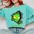 Alien Face Ew People UFO Introvert Meme Men Women Kids Comfort Colors Sweatshirt Chalky Mint