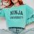 Antisocial NINJA UNIVERSITY Introvert Sarcastic Comfort Colors Sweatshirt Chalky Mint Antisocial NINJA UNIVERSITY Introvert Sarcastic Comfort Colors Sweatshirt Chalky Mint