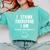 Anxiety Awareness Mental Health Top For Introvert Comfort Colors Sweatshirt Chalky Mint