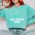 Artist Shirt Art School Grad Graduation Shirt Comfort Colors Sweatshirt Chalky Mint