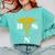 Bachelor Of Science Nursing Graduation Comfort Colors Sweatshirt Chalky Mint