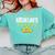 Bachelors Degree Graduation Senior Celebration Grad Party Comfort Colors Sweatshirt Chalky Mint