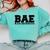 BAE And Educated Black History Month Graduation Comfort Colors Sweatshirt Chalky Mint