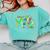 Barbering Tools Barber School Graduation Gear T-Shirt Comfort Colors Sweatshirt Chalky Mint