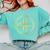 Barbershop Apparel Barber School Graduation Comfort Colors Sweatshirt Chalky Mint