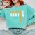 Baseball Senior Night Baseball Senior 2025 Graduation 11 Comfort Colors Sweatshirt Chalky Mint