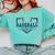 Baseball Senior Night Baseball Senior 2025 Graduation 50 Comfort Colors Sweatshirt Chalky Mint