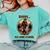Bigfoot Sasquatch Lover Introvert Antisocial Humor Comfort Colors Sweatshirt Chalky Mint