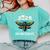 Biology Class Of 2024 Emerging Graduation For Him Comfort Colors Sweatshirt Chalky Mint